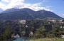 Vue d'ensemble de la ruine des Chanaux depuis Monestier d'Ambel