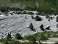Crue du torrent des �tan�ons � la B�rarde - habitations engrav�es