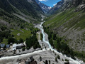 Confluence du torrent des Etan�ons et du V�n�on 17 jours apr�s la crue
