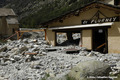Crue du torrent des �tan�ons � la B�rarde - restaurant le Fourney engrav�