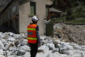 Crue du torrent des �tan�ons � la B�rarde - �tude de l'impact sur les b�timents par le SDIS 38