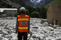 Crue du torrent des �tan�ons � la B�rarde - �tude de l'impact sur les b�timents par le SDIS 38
