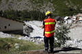 Crue du torrent des �tan�ons � la B�rarde - �tude de l'impact sur les b�timents par le SDIS 38