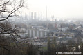 La valle de la chimie vue depuis les hauteurs de Saint-Fons