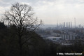 La valle de la chimie vue depuis les hauteurs de Saint-Fons