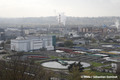 La valle de la chimie vue depuis les hauteurs de Saint-Fons