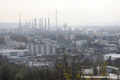 La valle de la chimie vue depuis les hauteurs de Saint-Fons