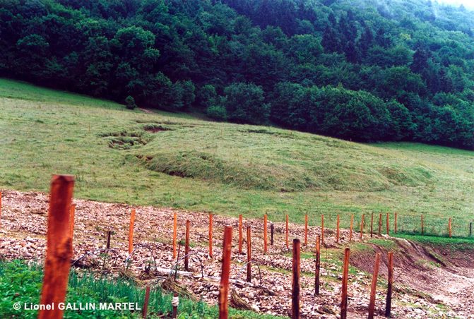 Glissement de terrain - Hameau de Cormrieu