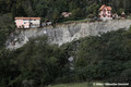 Erosion de la berge rive droite de la Vsubie par la crue du 2 octobre 2020 - tempte Alex