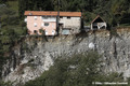 Erosion de la berge rive droite de la Vsubie par la crue du 2 octobre 2020 - tempte Alex