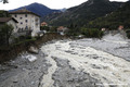 La Vsubie en amont de la confluence avec le Boron aprs les inondations du 2 octobre 2020