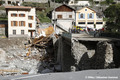 Pont du Boron emport par la crue du 2 octobre 2020  Saint-Martin-Vsubie - tempte Alex