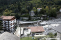 Pont du Boron emport par la crue du 2 octobre 2020  Saint-Martin-Vsubie - tempte Alex