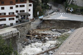 Pont du Boron emport par la crue du 2 octobre 2020  Saint-Martin-Vsubie - tempte Alex