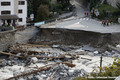 Pont du Boron emport par la crue du 2 octobre 2020  Saint-Martin-Vsubie - tempte Alex