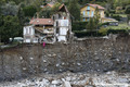 Erosion de la berge rive droite du Boron suite  la crue du 2 octobre 2020 - tempte Alex