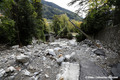 Promenade Vincent Paschetta dans le Vallon du Vernet engrave par la crue du 2 octobre 2020