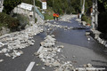 Route engrave dans le quartier St Nicolas  Saint-Martin-Vsubie - tempte Alex