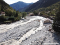 Le torrent du Boron aprs la crue du 02/10/2020  Saint-Martin-Vsubie - tempte Alex