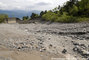 Torrent du Manival : la plage de dpt partiellement remplie par la lave torrentielle du 06/06/2010