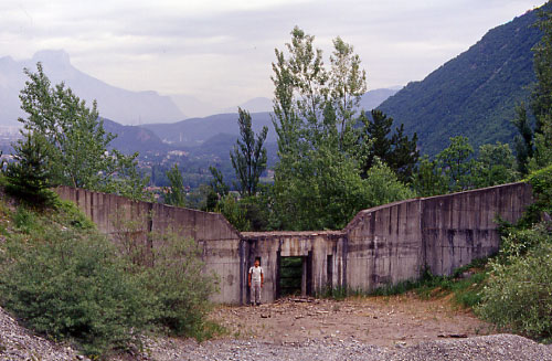 Torrent de la Lampe : gros plan sur le barrage de sdimentation