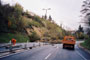 Glissement de talus sur la RN 75